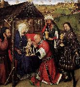 DARET, Jacques Altarpiece of the Virgin oil painting on canvas